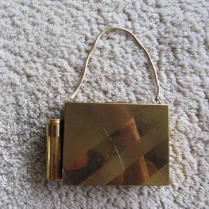 1950s Multi Compartment Brass Purse